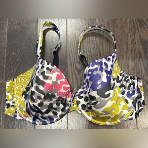 La SENZA Multicolor Animal Print Bra